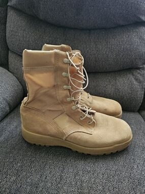 Vibram Men's Desert Tactical Boots - Beige/Tan